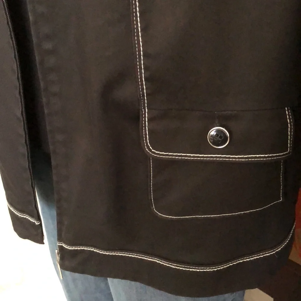 TANJAY JACKET Lightweight Black EUC sz 18W